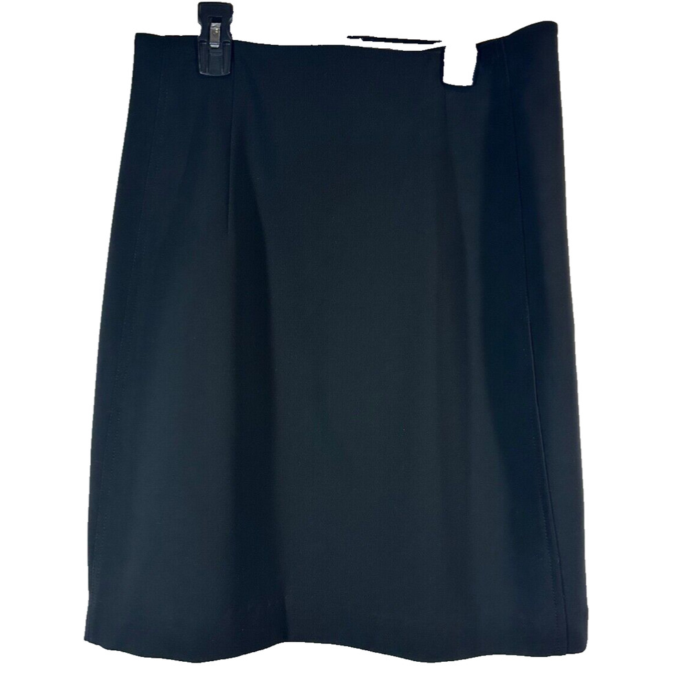 THEORY FRIEDA KNEE LENGTH PENCIL SKIRT Black 10 Business Office Career E14